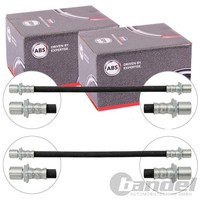 2X A.B.S. BremsschlÄUche Vorne Passend FüR Toyota Hiace