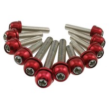 Carter Engine Screw Kit M6 STR8 Red CPI 50 Oliver/City/Sport 1995-2016