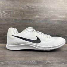 Nike Zoom Rival Distance Men  s 11.5 Track Shoes No Spikes White Black DC8725-100