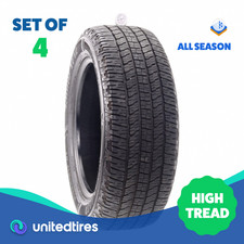 Set Of 4 Used 27555r20 Goodyear Wrangler Workhorse Ht 113t - 10-1132 Set Of 4 Used 27555r20 Goodyear Wrangler Workhorse Ht 113t - 10-1132