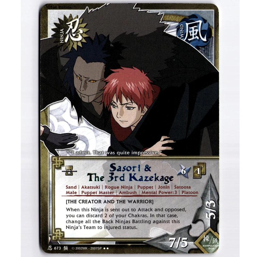 Preços baixos em Naruto CCG RARO Colecionável de Jogos de Cartas