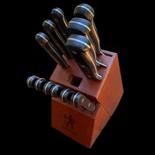 Zwilling J.A. Henckels Stainless 12Pc Knife Block Set Ever Sharp Pro