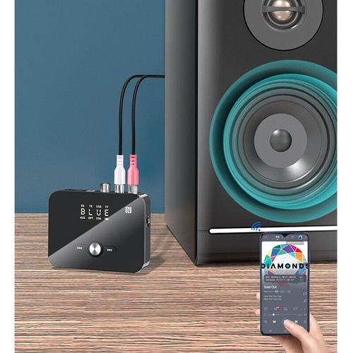 Upgrade Your Music Experience with NFC Wireless Bluetooth 5.0 Adapter - AUX RCA - Afbeelding 11 van 21