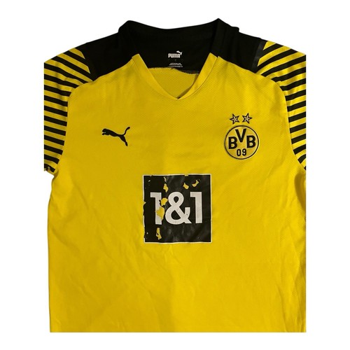 Maglia Borussia Dortmund L calcio uomo gialla casa Puma Y2K - Foto 4 di 8