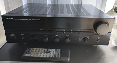 Denon PMA 680 R Verstärker mit Fernbedienung und Anleitung