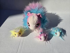 Little Live Pets Mama Surprise Guinea Pig Rainbow Edition with babies EUC works