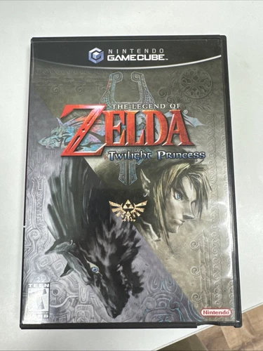Legend of Zelda: Twilight Princess (GameCube, 2006) Complete In Box With Manual