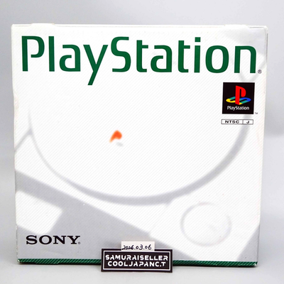 Sony Playstation 1 SCPH-5500 Console System Green Box ver. PS1
