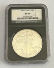 1997 Silver Eagle Dollar $1 - NGC MS 69
