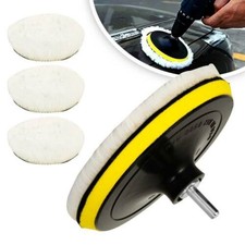 5 Pcs/set 6inch Buffing Polishing Pads Car Polisher Drill Wool Wheel Mop Kits