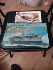 Pit-Road Skywave 1/700 USN AVG-9 Bogue Escort Carrier And Airfix Ca-13 Boomerang