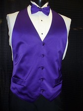 Formal Vest Backless - Purple BBB 88553 -