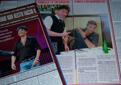 Emiliano De Martino Beppe Fiorello Singer Report Clippings #2553