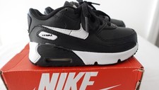 toddler nike air max 90 LRT 10c BLACK/WHITE