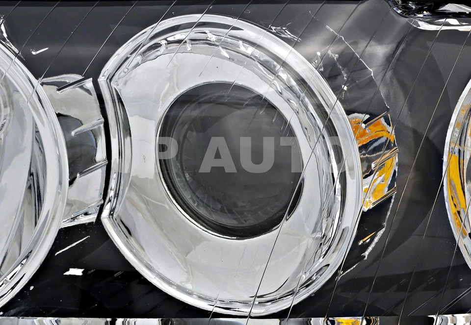 Juego de faros halógenos lado conductor y pasajero para Audi A4 S4 2002-2005 Foto 2 de 4