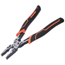 9 Inch Lineman Pliers - Multifunctional Heavy Duty Combination Pliers with St...