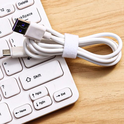 16.4FT Cable Ties Reusable Cord Organizer Adjustable Magic Cable Straps - Afbeelding 6 van 18