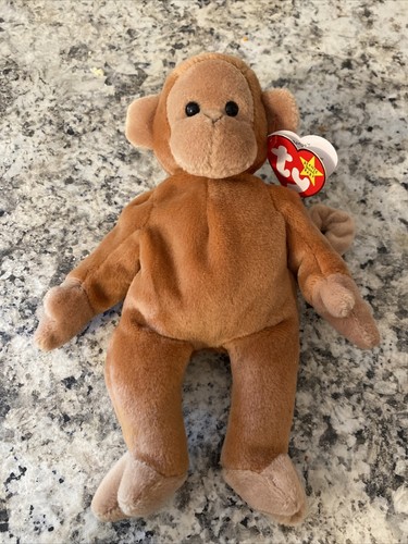 Ty Beanie Original Baby Bongo The Monkey Toy (4067) - Picture 3 of 10