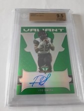 2018 Leaf Ito Smith Valiant Green Auto Autograph BGS 9.5 Gem Mint Beckett 