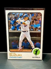 2022 Topps Heritage RC Seiya Suzuki #505 - Chicago Cubs