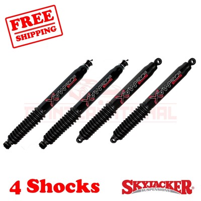 72-82 Scout Traveler 4WD 2-4'' Lift Skyjacker Black MAX Shocks