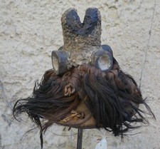 Helmet mask JOMPRE / KUTEP from NIGERIA