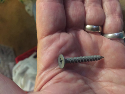 Hillman Cement Board Screws #8x1-5/8'' --new in the box (134 pieces)x 10 boxes !