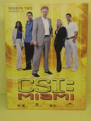 CSI: MIAMI-Season Two, Episoden 1-12 (3DVD/Digit/Schuber/Neuwertig) - Bild 1 von 2