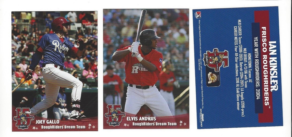 2018 FRISCO ROUGHRIDERS COMPLETE DREAM TEAM SET 15 YEARS