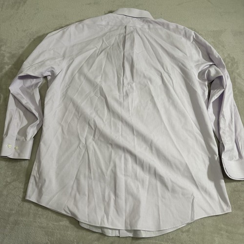 Brooks Brothers Dress Shirt Mens 17.5 - 4 / 5 Pink Regent Fit Non Iron Cotton - Picture 6 of 6