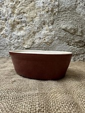 Terrine plat ovale Emile Henry 13.09 en Céramique Émaillée Marron