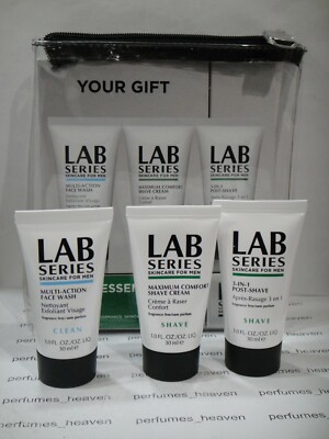 Lab Series With Maximum Comfort Shave Cream and 3-in-1 Post Shave Travel Set