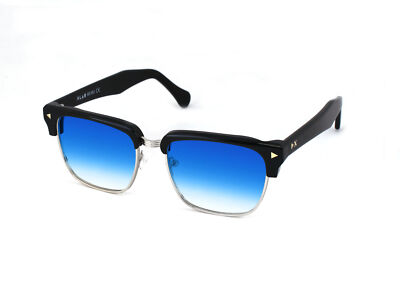 XLAB Sunglasses mod. MAUI  BLACK-SILVER LENSES AZZ. SF. * 2N