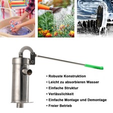 Handschwengelpumpe Schwengelpumpe Brunnenpumpe Wasserpumpe Handpumpe Gartenpumpe