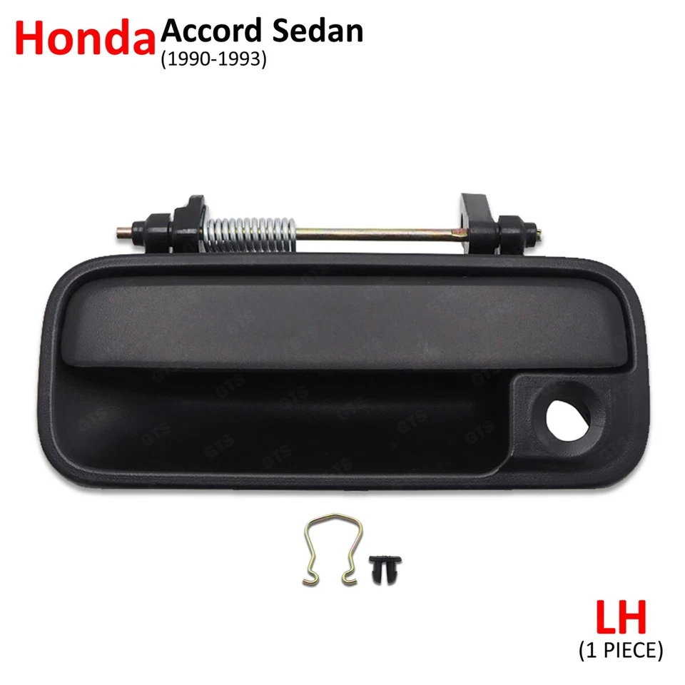 For Honda Accord Sedan 1990 - 93 Front Left Outside Outer Door Handle Foto 3 de 4