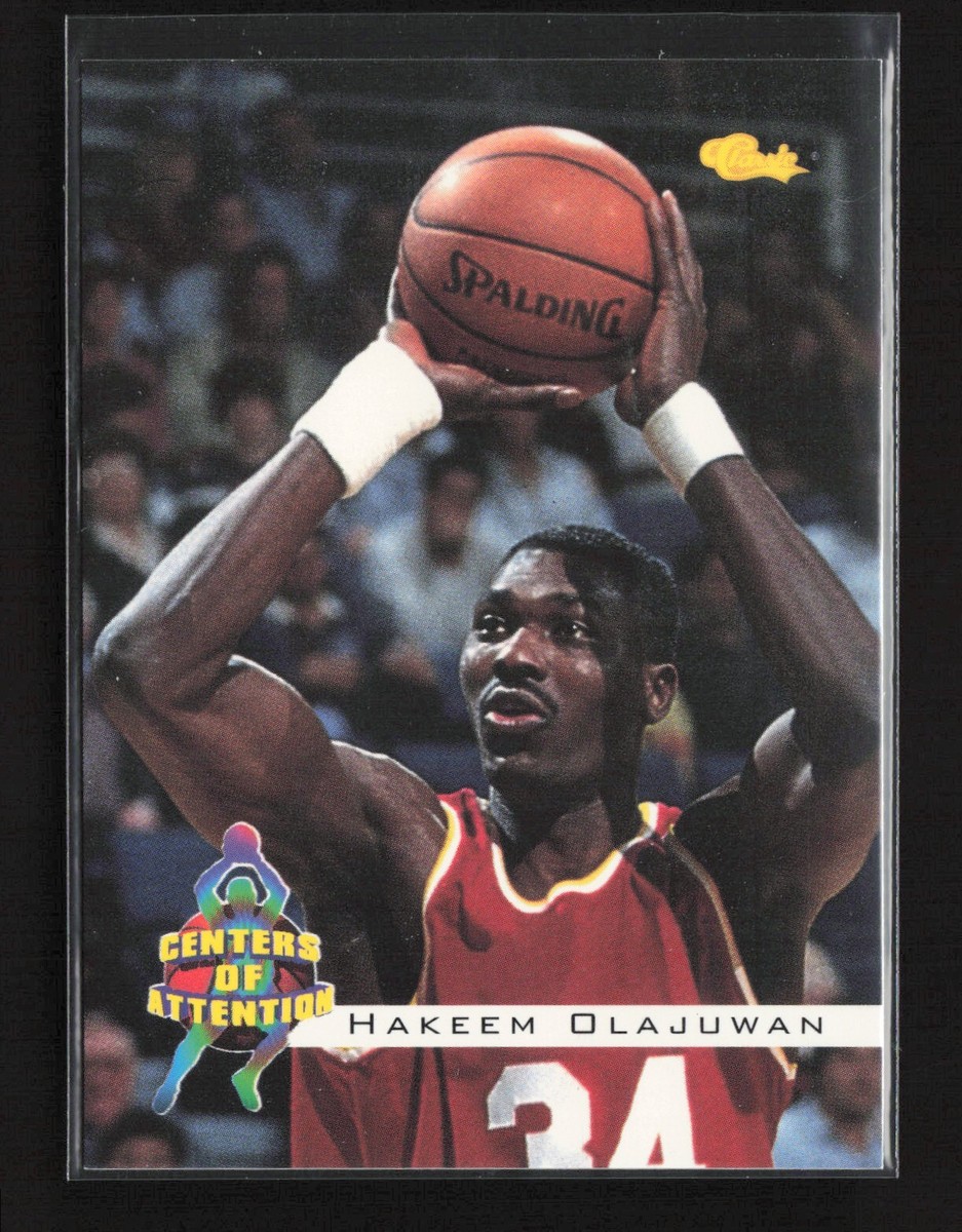 1994-95 Classic Draft Centers Of Attention Hakeem Olajuwon #70