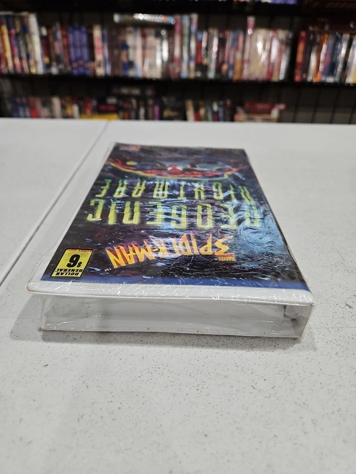 Spider-Man Neogenic Nightmare VHS 1997 Marvel Comics Films Movie Clamshell NEW!! - Image 3 of 4