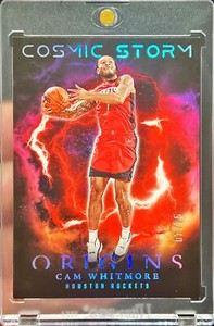 2023-24 Origins Cam Whitmore Rookie Cosmic Storm Red /75 Card #20 RC SP