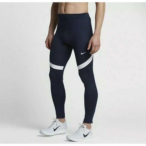 nike black and white striped leggings