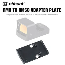 ohhunt Compatible with RMR Cut Slide Without Thread Post  RMR to RMS Adapter
