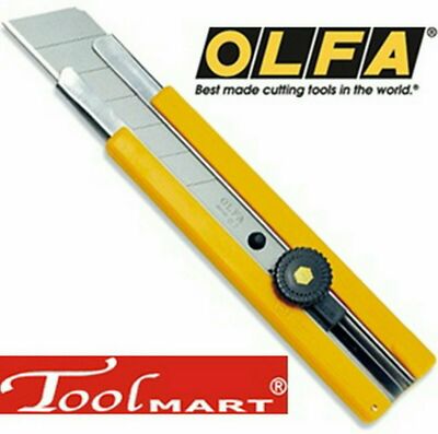 OLFA H-1 Sure-Grip Extra Heavy-Duty Utility Cutter anti-slip rubber grip Genuine