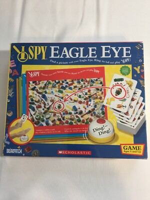 Briarpatch BRP06120 I Spy Eagle Eye Find-It Game New Sealed Scholastic USA