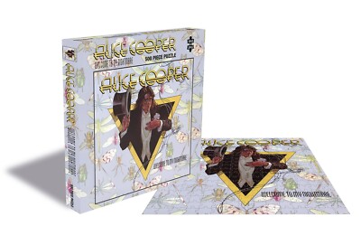 ALICE COOPER - WELCOME TO MY NIGHTMARE Album Cover - Rock Saws Puzzle - 500 Pcs.
