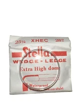 XHEC 25 1/4 287 EXTRA HIGH DOME ROUND PLASTIC WATCH CRYSTAL Stella Holland