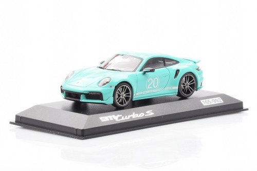 WAP0209070N003 Porsche 911 992 Turbo S Mint Green Minichamps 1/43 - Zdjęcie 2 z 4