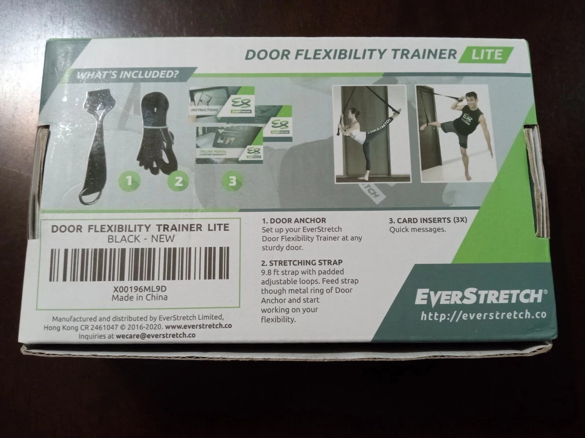 Leg Stretcher by EverStretch - Door Flexibility Trainer LITE Stretch Strap