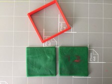 Square Shape Cookie Cutter - choose Your Own Size