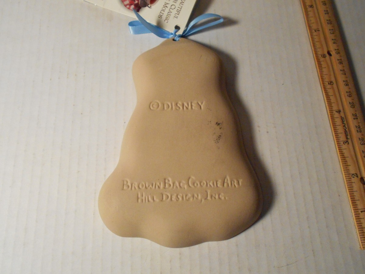 Vintage Brown Bag Cookie Art/ Classic Pooh Piglet Cookie