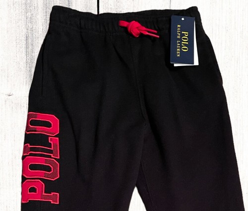 NEW-Polo Ralph Lauren SZ: 6X Boys Joggers Sweat/Lounge Pants Holiday Plaid Logo - Picture 5 of 10