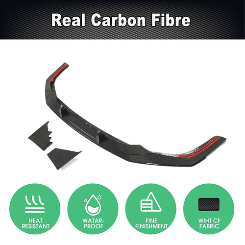 DRY Carbon Frontlippe Spoilerlippe Frontspoiler für Audi RS7 Sportback 2020-2023 - Bild 6 von 12